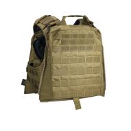 Tactical Equipment Vest CONQUER CVS PLATE CARRIER - Tan