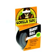 OUR SPECIALTIES Gorilla Tape Handy Roll Black 25mm x 9,14m