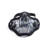 Face Masks Wire Face Mask with Skull, Black