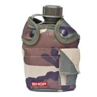 Water bottles and hydration bags US polymer water canteen with cup and cover, woodland