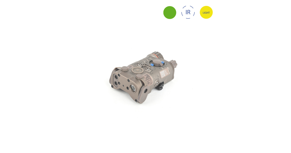 Tactical NGAL, metal (Green / IR Laser + White Light) - Dark