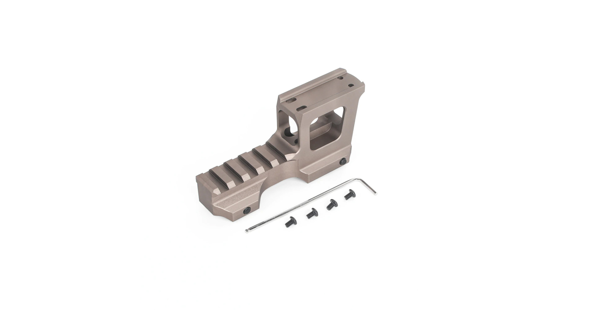 Micro NVG High Rise Mount for T1 red dot type - Dark Earth | Airsoft Shop