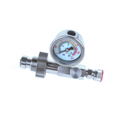 Plnící stanice s velkým manometrem do 6000 psi