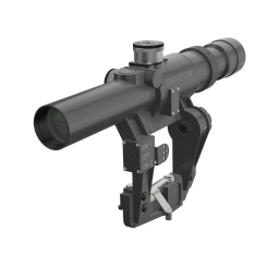 SVD type Riffle Scope 3-9x24, FFP - Black