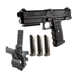 Tippmann TiPX (TPX) Pistol DeLuxe Pack Black
