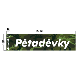 Samolepka "Pětaděvky"