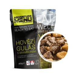 Adventure menu Hovězí guláš s bramborem