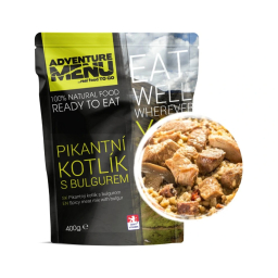 Adventure menu Pikantní kotlík s bulgurem