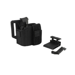 Universal pistol holster for Belt - Black