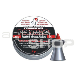 Diabolky PREDATOR Polymag Plastic Tip Pellets 8,0 grain, ráže 4,5mm (.177) - 200 ks