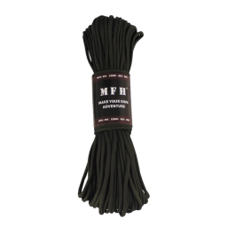 Padáková šnůra "PARACORD" 15 metrů, Oliva