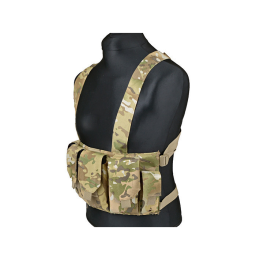 Chest Rig pro zásobníky typu M4/M16 -  multicam