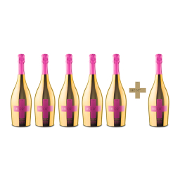 SECCO+ PINK GUAVA TASTE 0,75l - Výhodný set 5+1