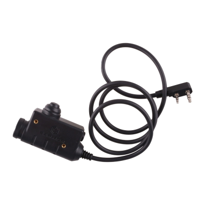 Earmor M51 PTT, (Kenwood) - Black                    