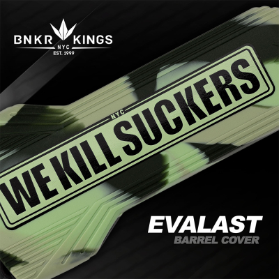                             Bunker Kings Evalast Barrel Condom WKS Camo                        