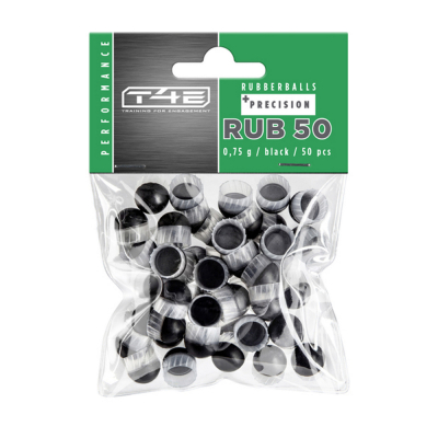 Gumové kuličky T4E Performance Precision, 50. CAL - 50ks                    