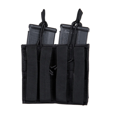                             Double universal magazine pouch - Black                        