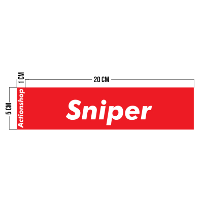 Samolepka "Sniper"                    