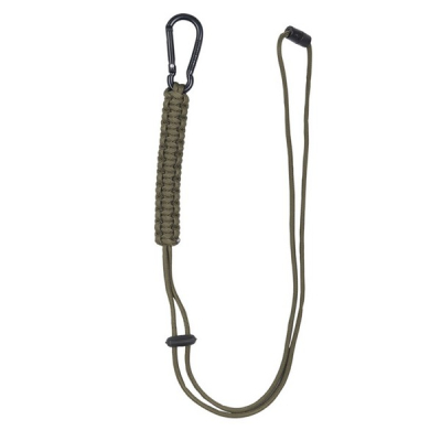                             Mil-Tec pojistná šňůra na pistoli, paracord lanyard                        
