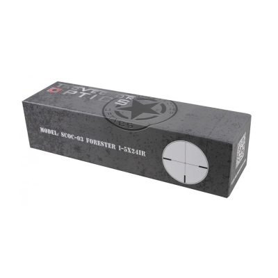                             Forester 1-5x24 IR SFP Riflescope - Black                        
