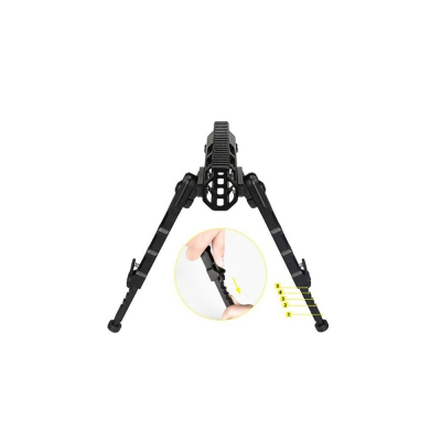                             Nožičky boční typu V9 para, M-lok - Černé                        