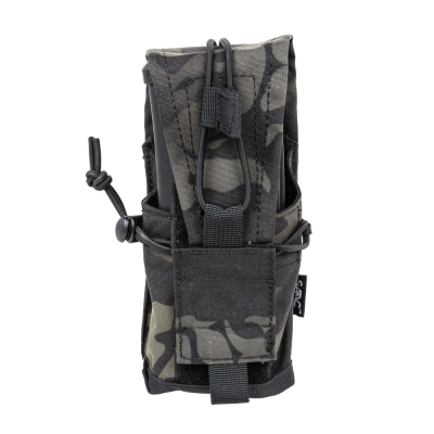                             Taktická sumka na dva zásobníky univerzální - Multicam Black                        