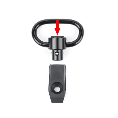                             Front QD Mount for Sling - Black                        