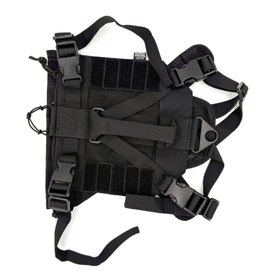                             Tactical Dog Harness -  Black (II. Grade Quality)                        