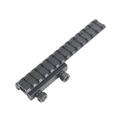 Zvýšená RIS montáž (1,27 cm), 14 slotů - Černá (II. Jakost)                    