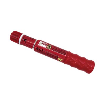                             Telescopic Signal Hand Torch - Red                        