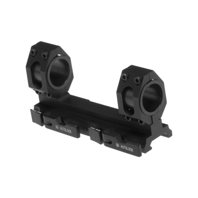 QD Jednodílná montáž pro puškohled 25/30 mm - Černá                    