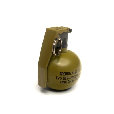                             PYROSOFT P-67G NATO Airsoft Hand Grenade (Peas) - Khaki                        