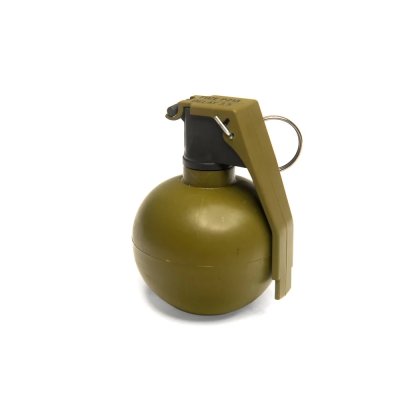                             PYROSOFT P-67G NATO Airsoft Hand Grenade (Peas) - Khaki                        