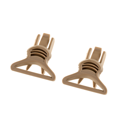 Goggle Swivel Clips 36mm - Tan                    
