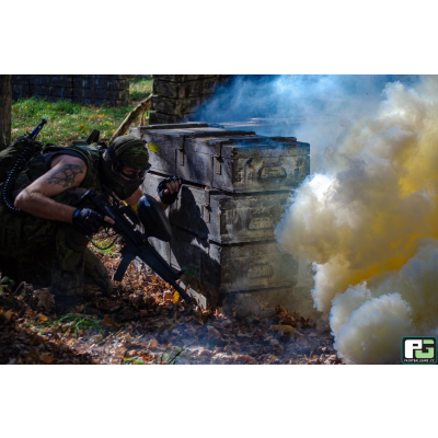                             Smoke grenade white - &quot;nadýmáček&quot;                        