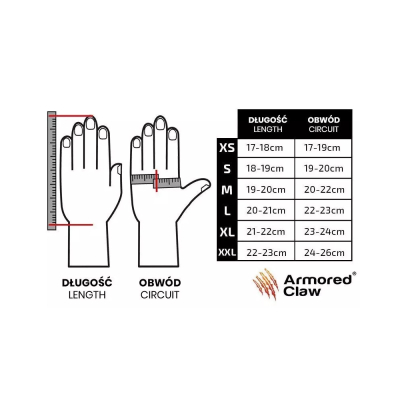                             Tactical Gloves Armored Claw Quick Release - Black                        