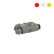 Sights (scopes, red dot sights, lasers) FMA PEQ LA5 Upgratan Version  LED White light + Red laser with IR Lenses, tan