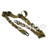MILITARY Two point sling - bungee, TAN