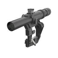 Sights (scopes, red dot sights, lasers) SVD type Riffle Scope 3-9x24, FFP - Black