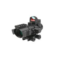 Sights (scopes, red dot sights, lasers) Rhino 4X32 Scope with Micro Red Dot Sight