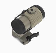 Mířidla (optiky, kolimátory, lasery) Magnifier typu G43, 3x - Tan