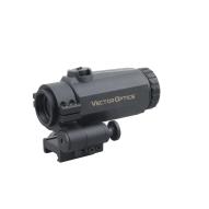 Mířidla (optiky, kolimátory, lasery) Magnifier Maverick-III 3x22,  MIL - Černý