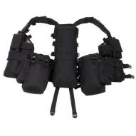 MILITARY MFH Tactical vest, woodland, with various pockets