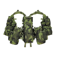 MILITARY MFH Tactical Vest, CZ Camo with various pockets