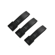 MILITARY 3"Strap buckle accessory (3pcs for a set), black