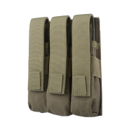Tactical Equipment GFC Triple magazine pouch for MP5 type magazines - olive