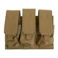 Tactical Equipment GFC Triple pouch for M4/M16 type magazines - tan