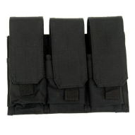 MILITARY GFC Triple pouch for M4/M16 type magazines - black