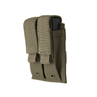Tactical Equipment Magazine pouch for 2 pistol mags, molle, olive