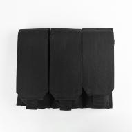 Tactical Equipment Triple Mag Close Pouch - Black